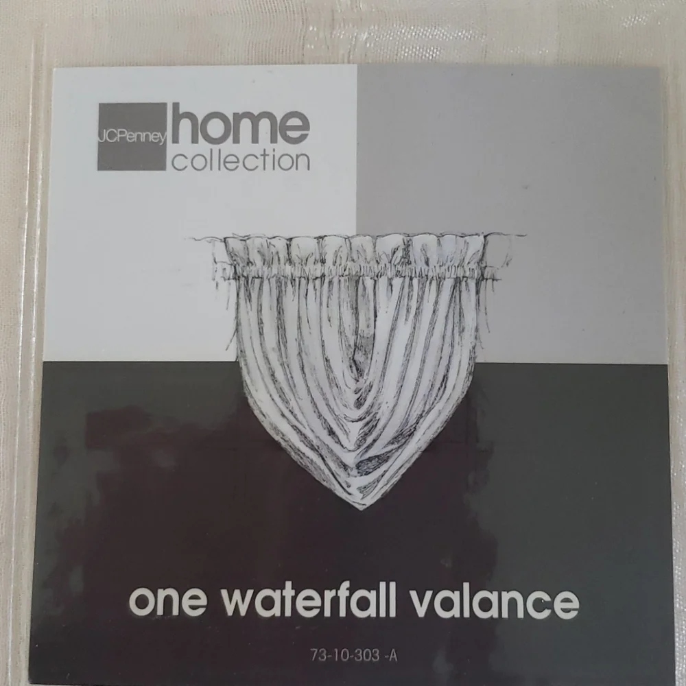 🆕🌼Waterfall valance